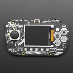 An image of Adafruit PyGamer for MakeCode Arcade, CircuitPython or Arduino