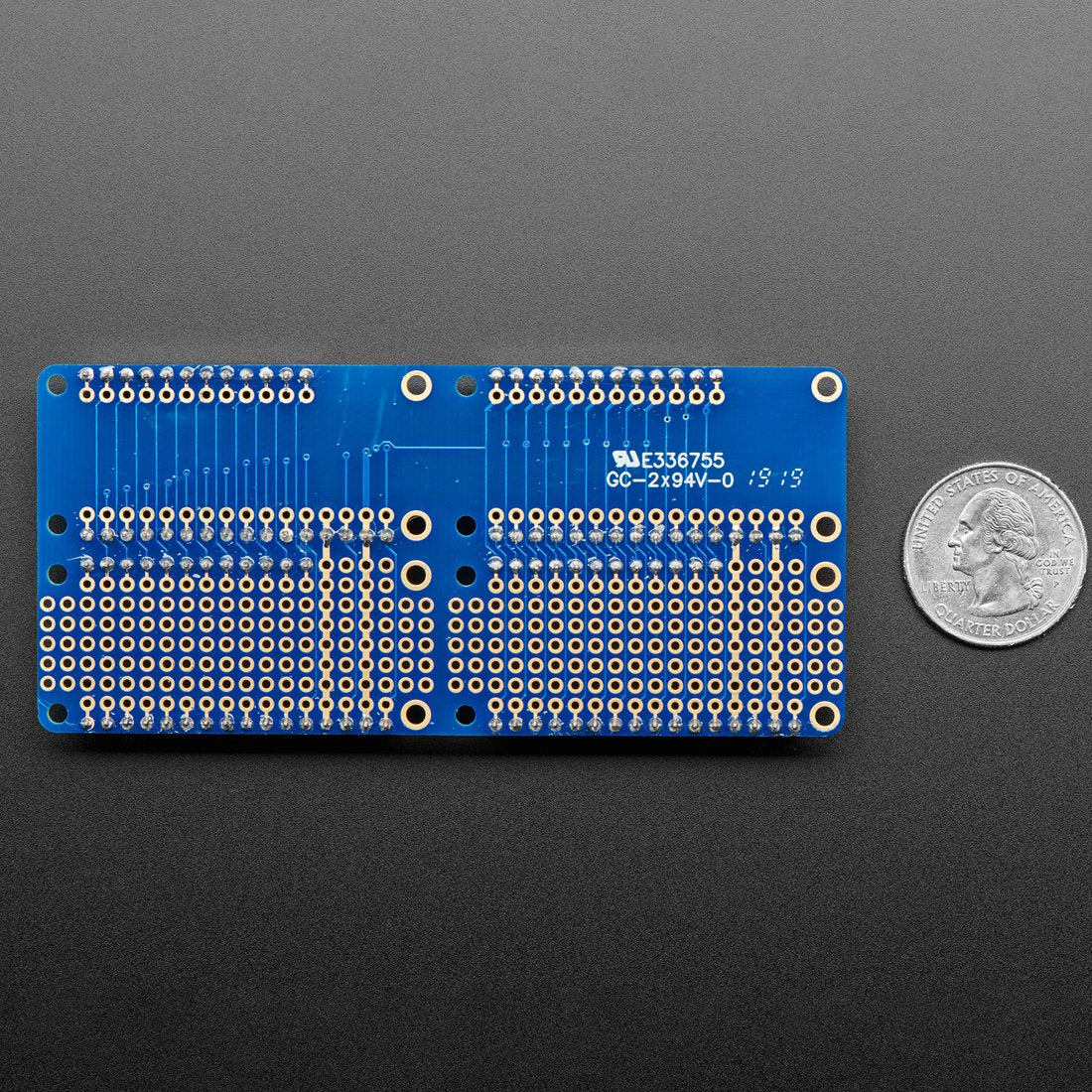 Adafruit Quad 2x2 FeatherWing Kit with Headers - Pimoroni Wholesale