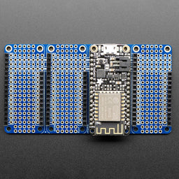 An image of Adafruit Quad Side-By-Side FeatherWing Kit with Headers