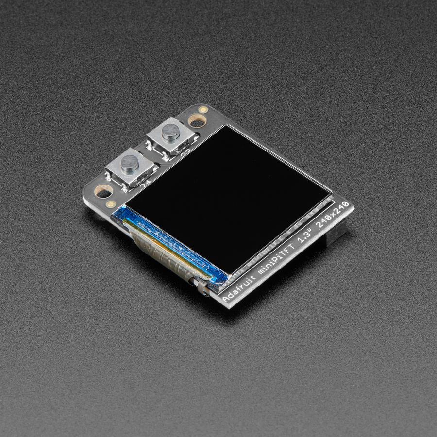 Adafruit Mini PiTFT 1.3" - 240x240 TFT Add-on for Raspberry Pi - Pimoroni