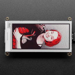 Adafruit 2.9" Tri-Color eInk / ePaper Display FeatherWing - Red Black White