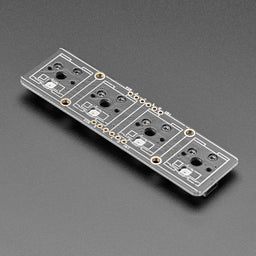An image of NeoKey 1x4 QT I2C - Four Mechanical Key Switches with NeoPixels - STEMMA QT / Qwiic