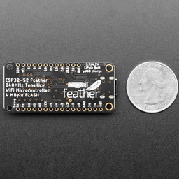 An image of Adafruit ESP32-S2 Feather - 2 MB PSRAM and STEMMA QT / Qwiic