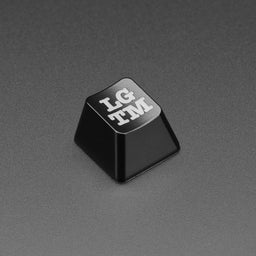 An image of Etched Glow-Through Keycap with LGTM (Looks Good To Me) Acronym - MX Compatible Switches