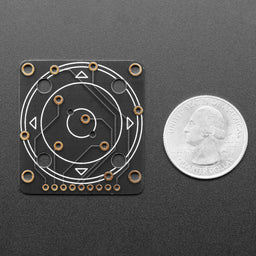 An image of Adafruit ANO Rotary Navigation Encoder Breakout PCB