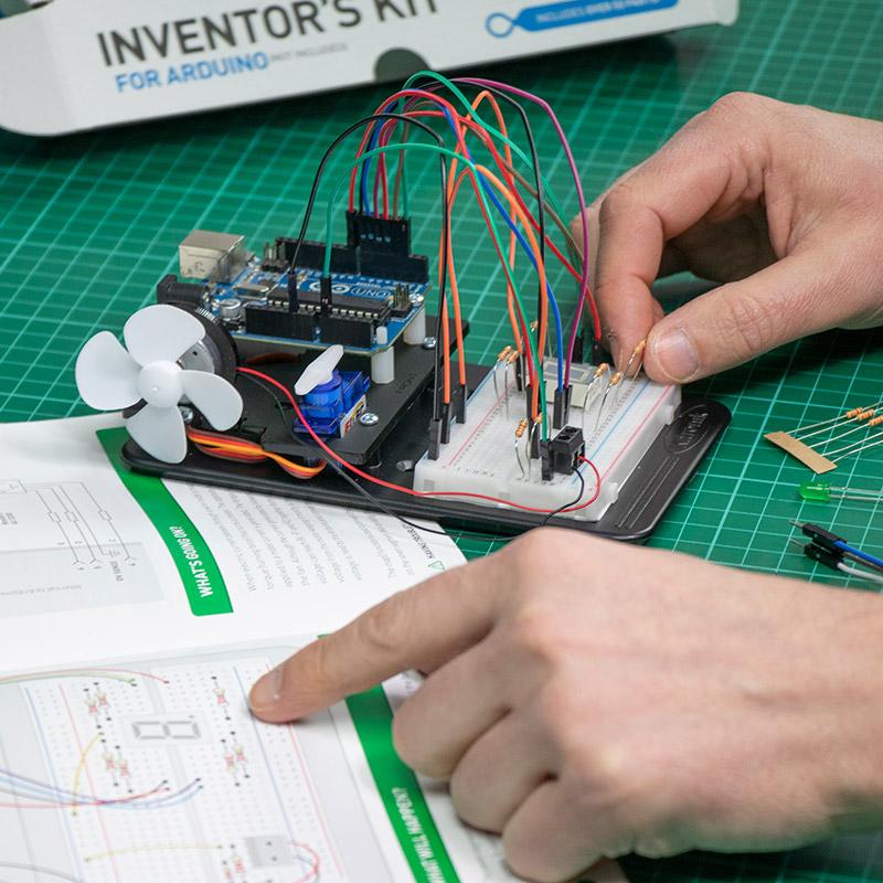 Invintor Inventor's Kit for the Arduino - Pimoroni Wholesale