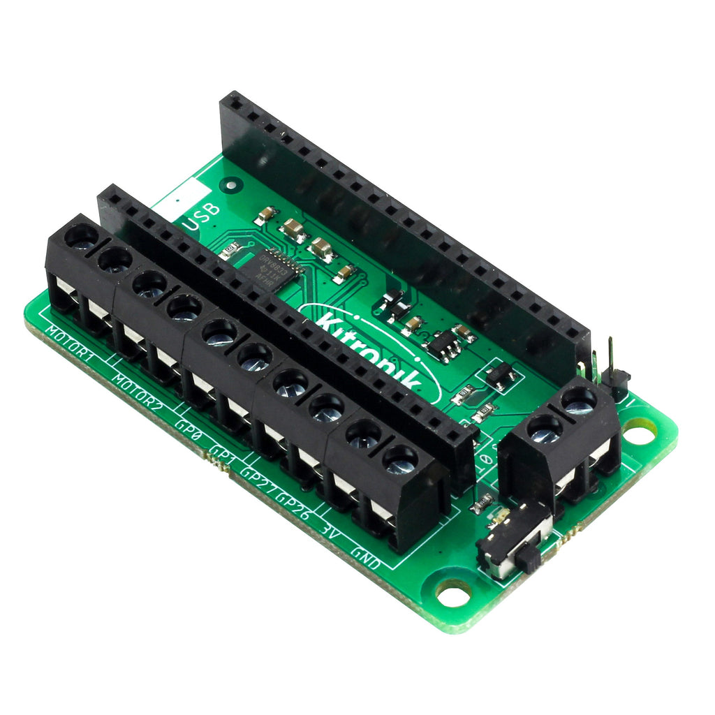 Kitronik Motor Driver Board for Raspberry Pi Pico - Pimoroni