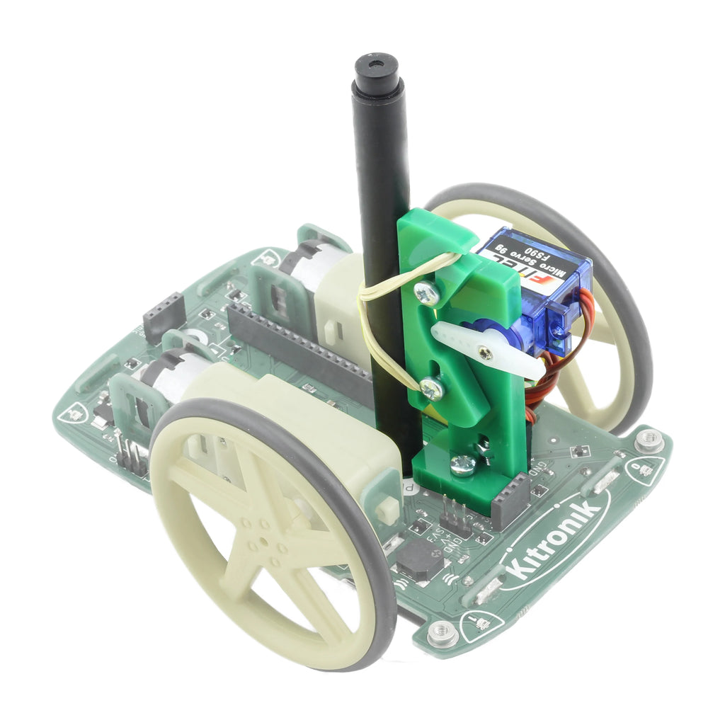 Pen Lifter for the Autonomous Robotics Platform for Pico - Get creative with the Pen Lifter add-on for the Autonomous Robotics Platform.