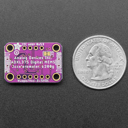 ADXL375 - High G Accelerometer (+-200g) with I2C and SPI - STEMMA QT / Qwiic