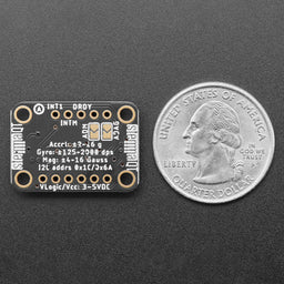 Adafruit LSM6DS3TR-C + LIS3MDL - Precision 9 DoF IMU - STEMMA QT / Qwiic