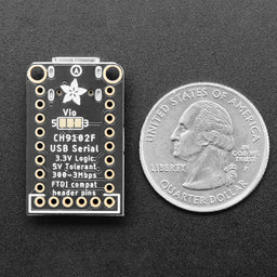 An image of Adafruit WCH CH9102F Friend - USB to Serial Converter