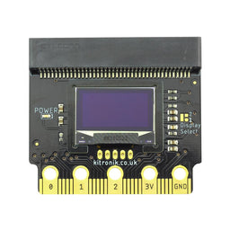 An image of Kitronik :VIEW Graphics128 OLED display 128x64 for BBC micro:bit