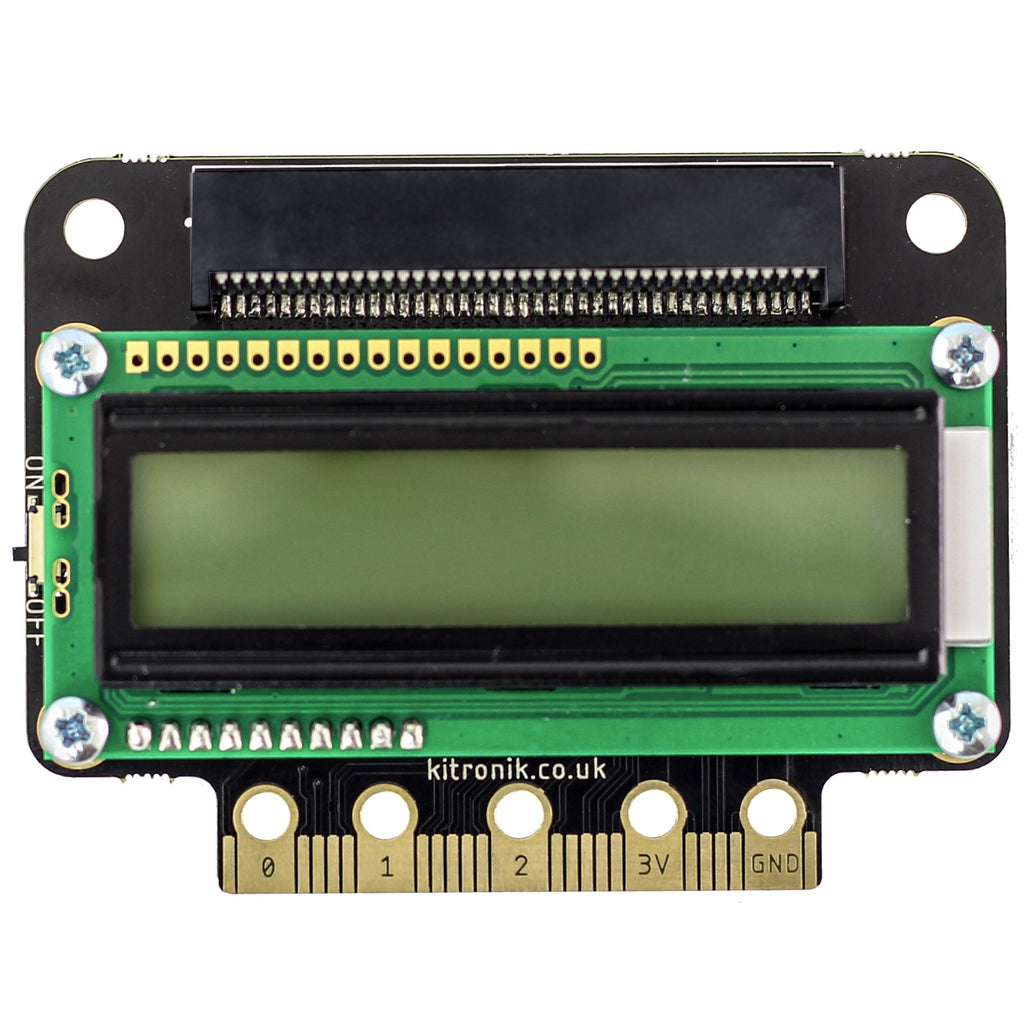 :VIEW text32 LCD Screen for the BBC micro bit - Pimoroni