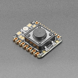 An image of Adafruit IoT Button with NeoPixel BFF Add-On for QT Py and Xiao
