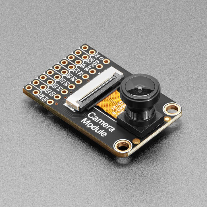 Adafruit OV5640 Camera Breakout - 120 Degree Lens - Hobby-level microcontrollers are finally getting big and powerful enough to start handling camera modules that historically would have required a full computer or FPGA to handle.