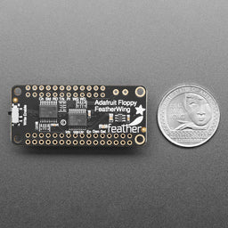 An image of Adafruit Floppy FeatherWing with 34-Pin IDC Connector