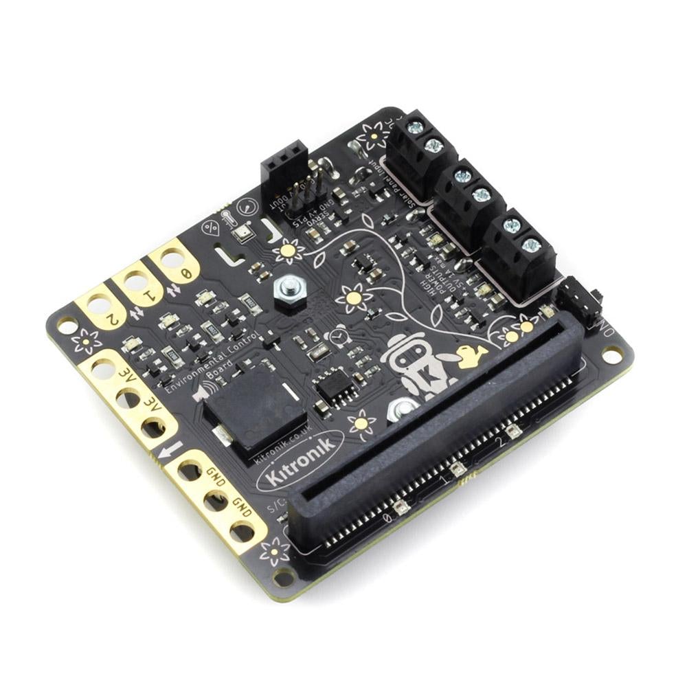 Kitronik Environmental Control Board for BBC micro:bit - Unlock the secrets of nature with code, engineering, and the Environmental Control Board for micro:bit!