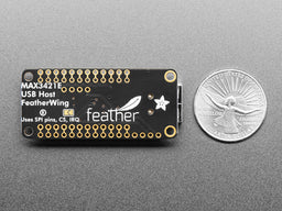 An image of Adafruit USB Host FeatherWing with MAX3421E