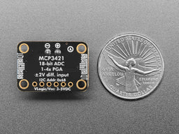 An image of Adafruit MCP3421 18-Bit ADC - STEMMA QT / Qwiic