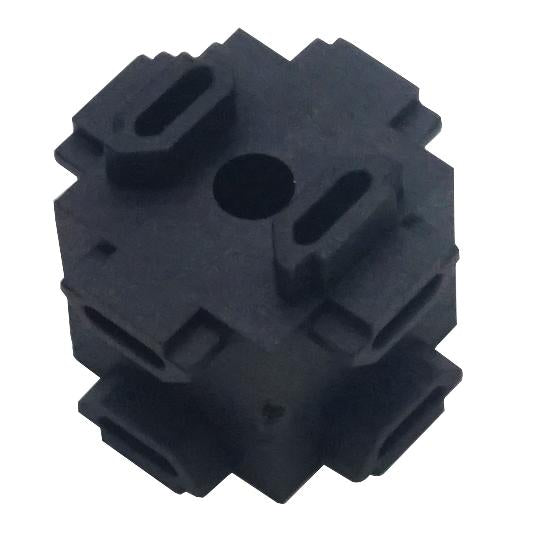 1515 Aluminium Profile - Multi-sided Plastic Corner Connector (12pcs) - Multi-sided corner connectors for 1515 Aluminium Profile -  join up to six lengths of profile together at one intersection.