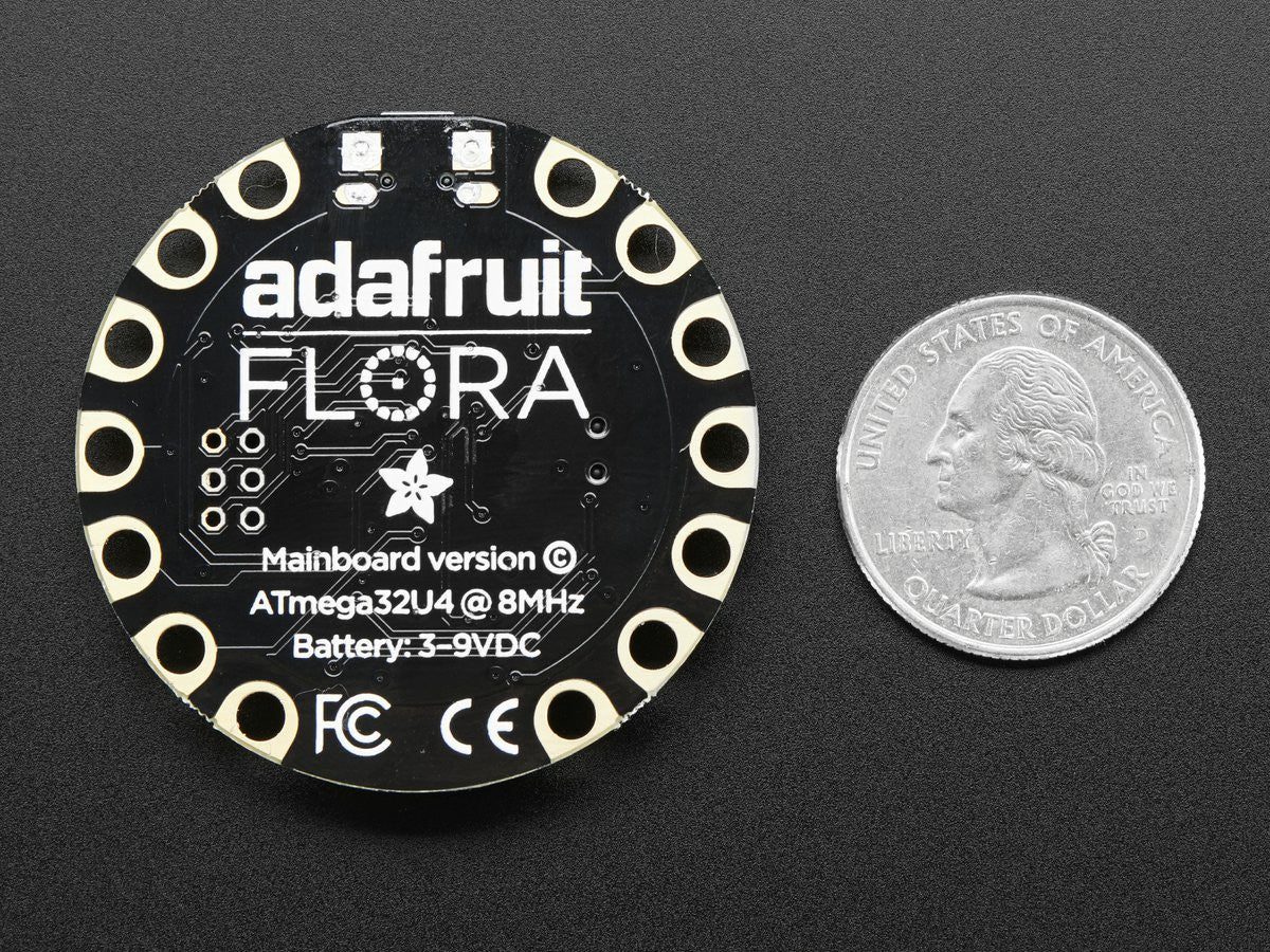 Electronics Arduino Adafruit FLORA - Wearable electronic platform: Arduino-compatible ...