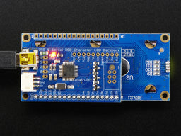 An image of Adafruit USB + Serial LCD Backpack Add-On with Cable