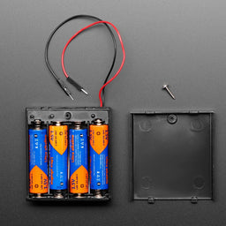 An image of 4 x AA Battery Holder with On/Off Switch