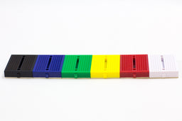 An image of Colourful mini breadboard