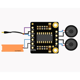 Fermion: 3W Mini Audio Stereo Amplifier (PAM8403)