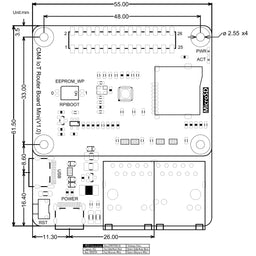 An image of Raspberry Pi Compute Module 4 IoT Router Carrier Board Mini