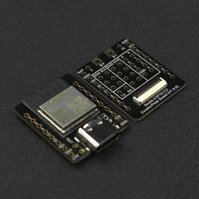 Beetle ESP32 - C3 (RISC-V Core Development Board) - Beetle ESP32-C3, mainly intended for IoT applications, is a controller based on ESP32-C3 RISC-V 32bit single-core processor.