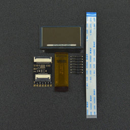 An image of Fermion: 1.51” OLED Transparent Display with Converter (Breakout)