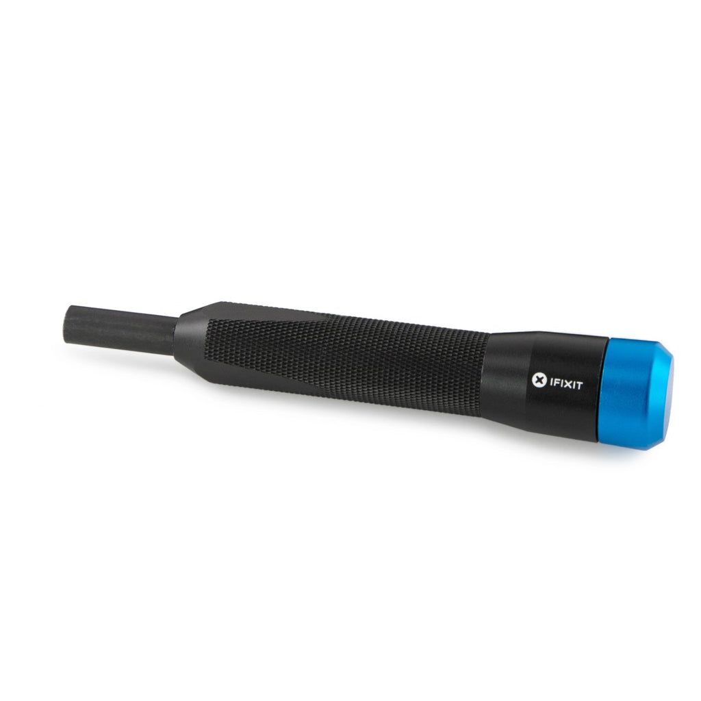 Mahi 1/4" Bit Driver - This custom CNC-machined solid aluminum driver handle provides plenty of torque for driving all kinds of 1/4" screwdriver bits.