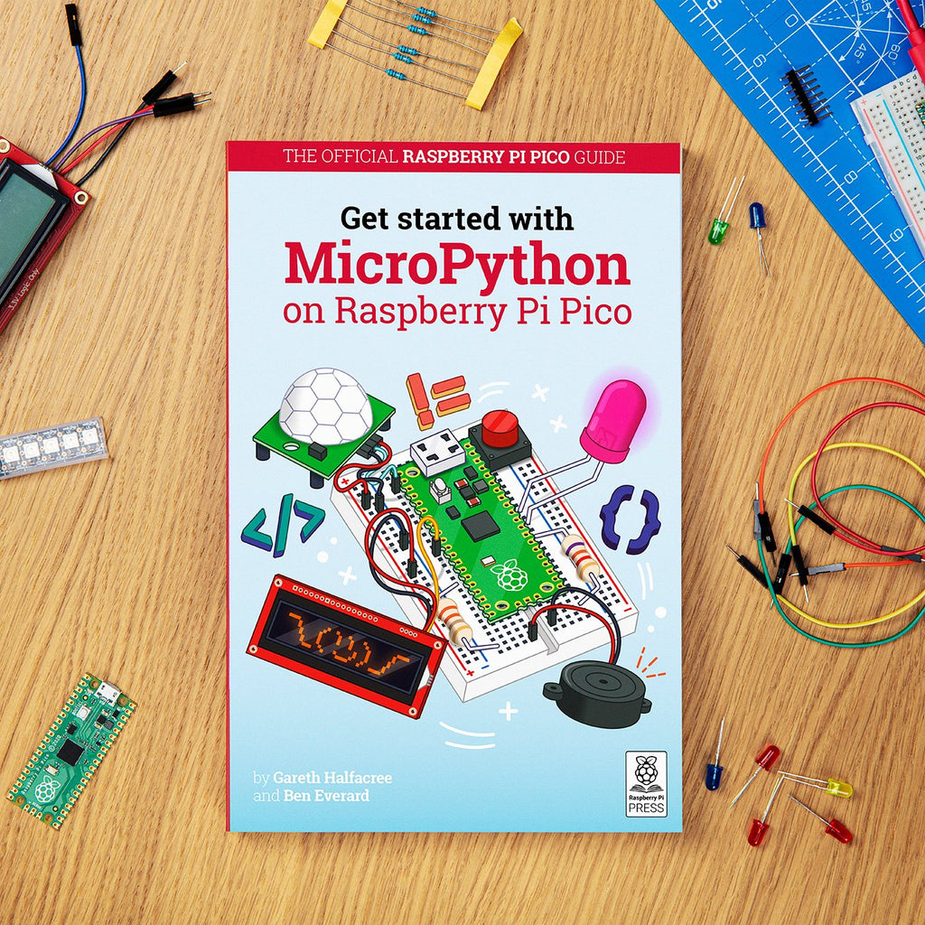 Get Started with MicroPython on Raspberry Pi Pico - Microcontrollers, like RP2040 at the heart of Raspberry Pi Pico, are computers stripped back to their bare essentials.