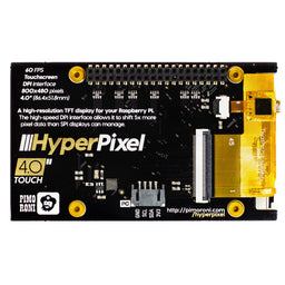 An image of HyperPixel 4.0 - Hi-Res Display for Raspberry Pi
