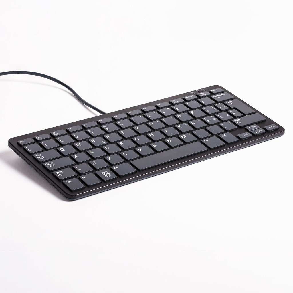 Raspberry Pi Keyboard - A slick and sturdy keyboard with built-in 3-port USB hub (to free up the USB ports on your Pi). It's the perfect keyboard for your Raspberry Pi!