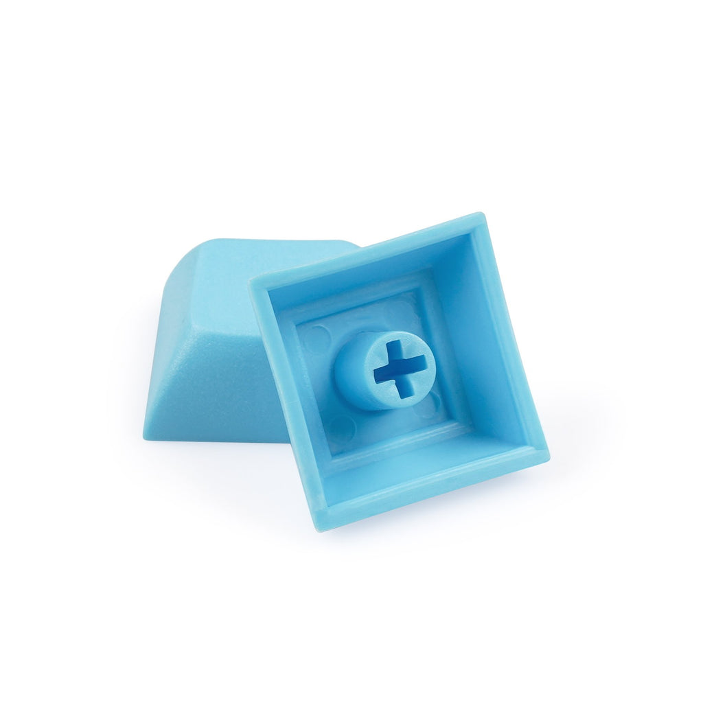Keycaps for MX Mechanical Keyboard Switches (pack of 16) - These colourful DSA (single, level profile) keycaps are the same shape as the clear ones we use on Keybow - perfect for custom macro pads.