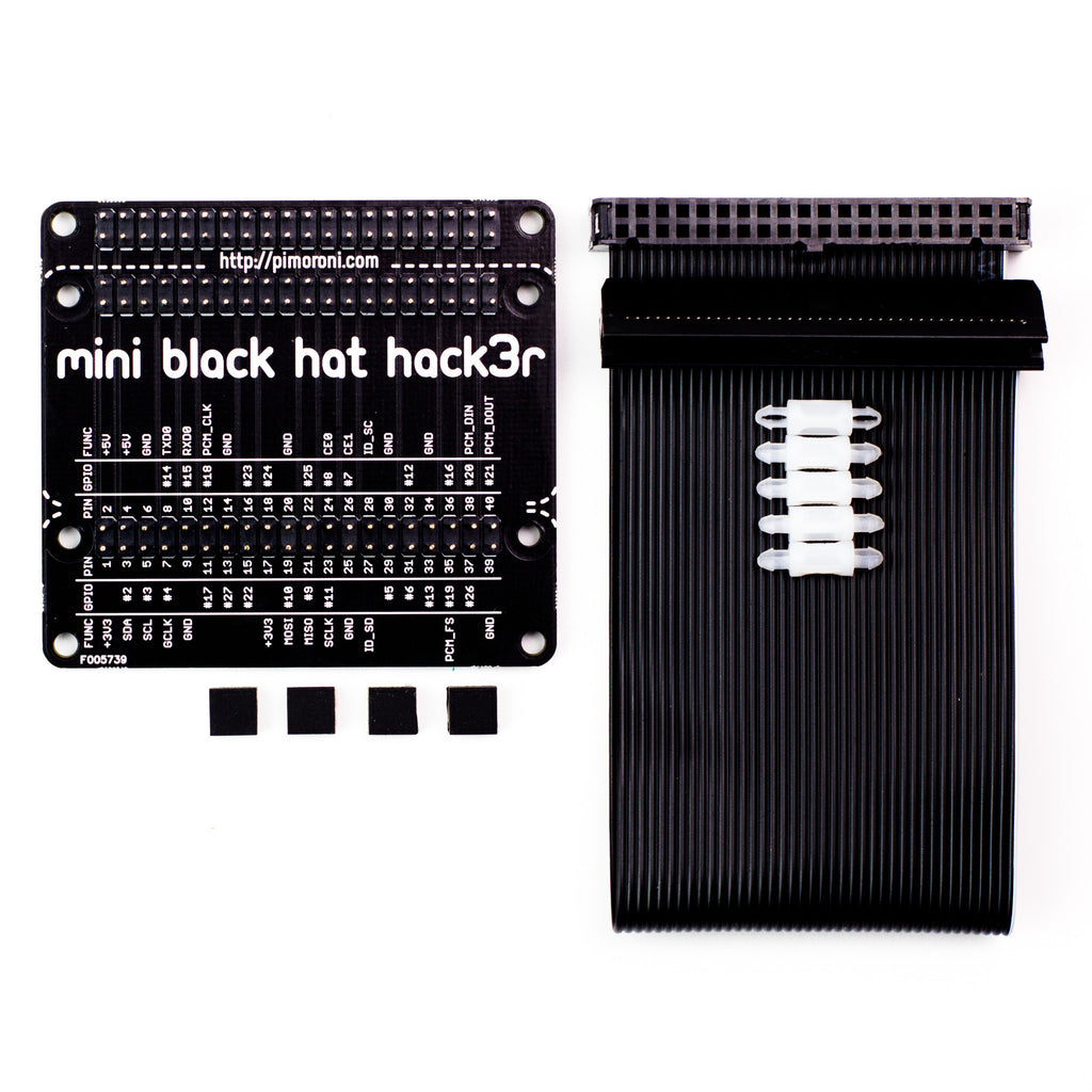 Mini Black HAT Hack3r - Need to detach or debug your HAT? Then the Mini Black HAT Hack3r is for you!