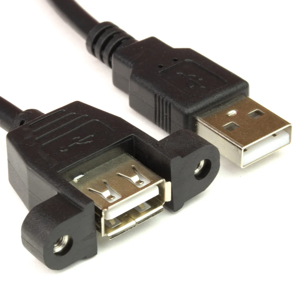 Panel Remote Extension Panel Mount Extension Cables (50cm) - Pimoroni