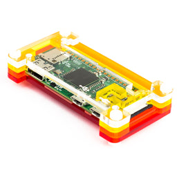 An image of Pibow Zero Case for Raspberry Pi Zero version 1.3
