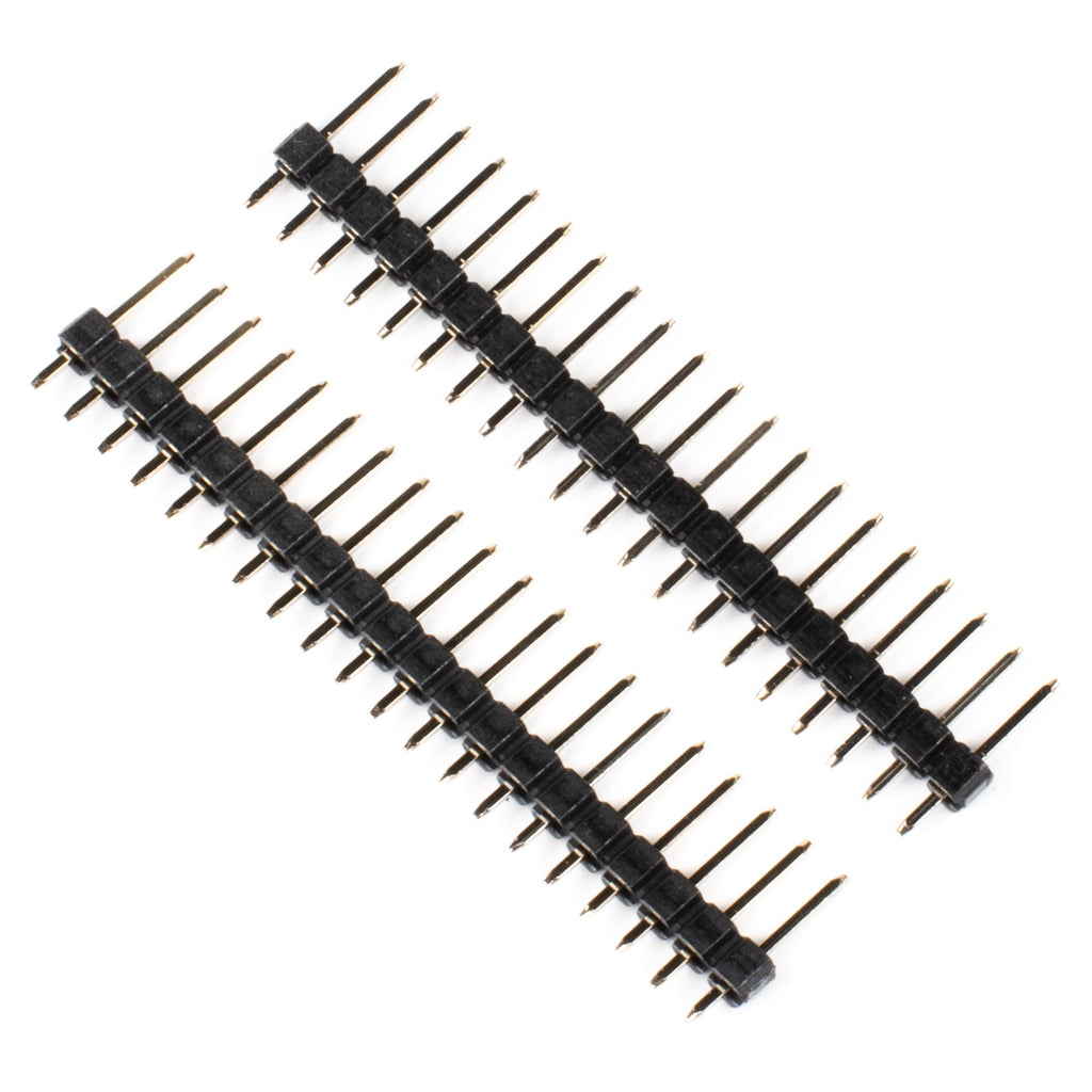 Pico Header Pack - A pair of handy 1x20 male 0.1" headers perfectly suited for use with your Raspberry Pi Pico.