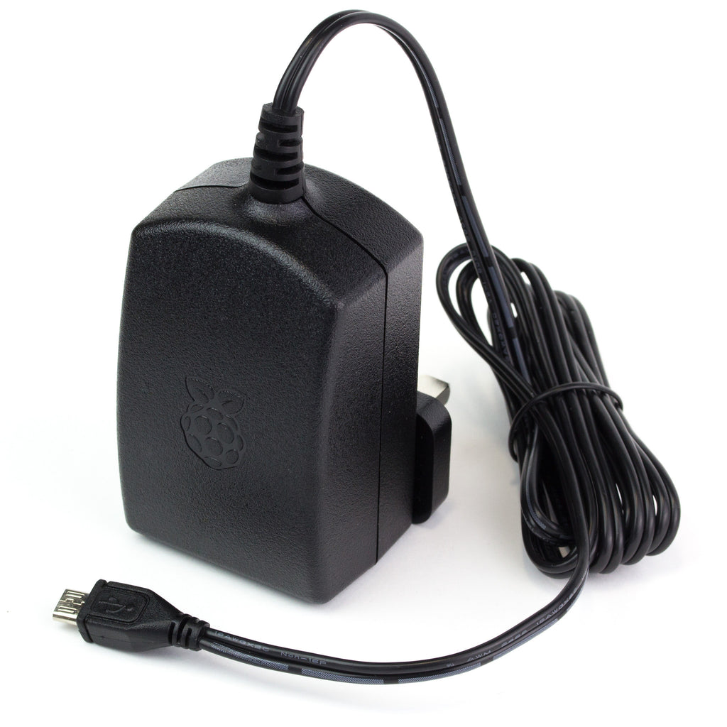 Official Raspberry Pi Universal Power Supply (Pi 3 & Zero Only) - This power supply will not work with the Raspberry Pi 4!