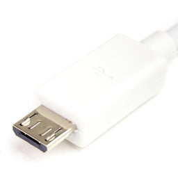 Three Port USB Hub with Ethernet - microB connector