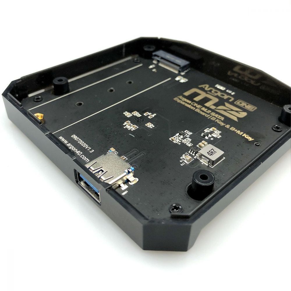 Argon ONE M.2 Expansion Board - Argon ONE M.2 Expansion Board extends support for M.2 SATA or NVMe SSDs to maximize the true potential speeds of your Raspberry Pi 4.