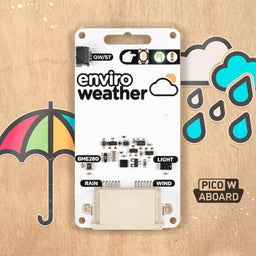 An image of Enviro Weather (Pico W Aboard) - Weather Station Kit