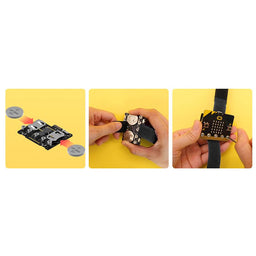 An image of BitWearable Kit - Smartwatch with Strap for micro:bit