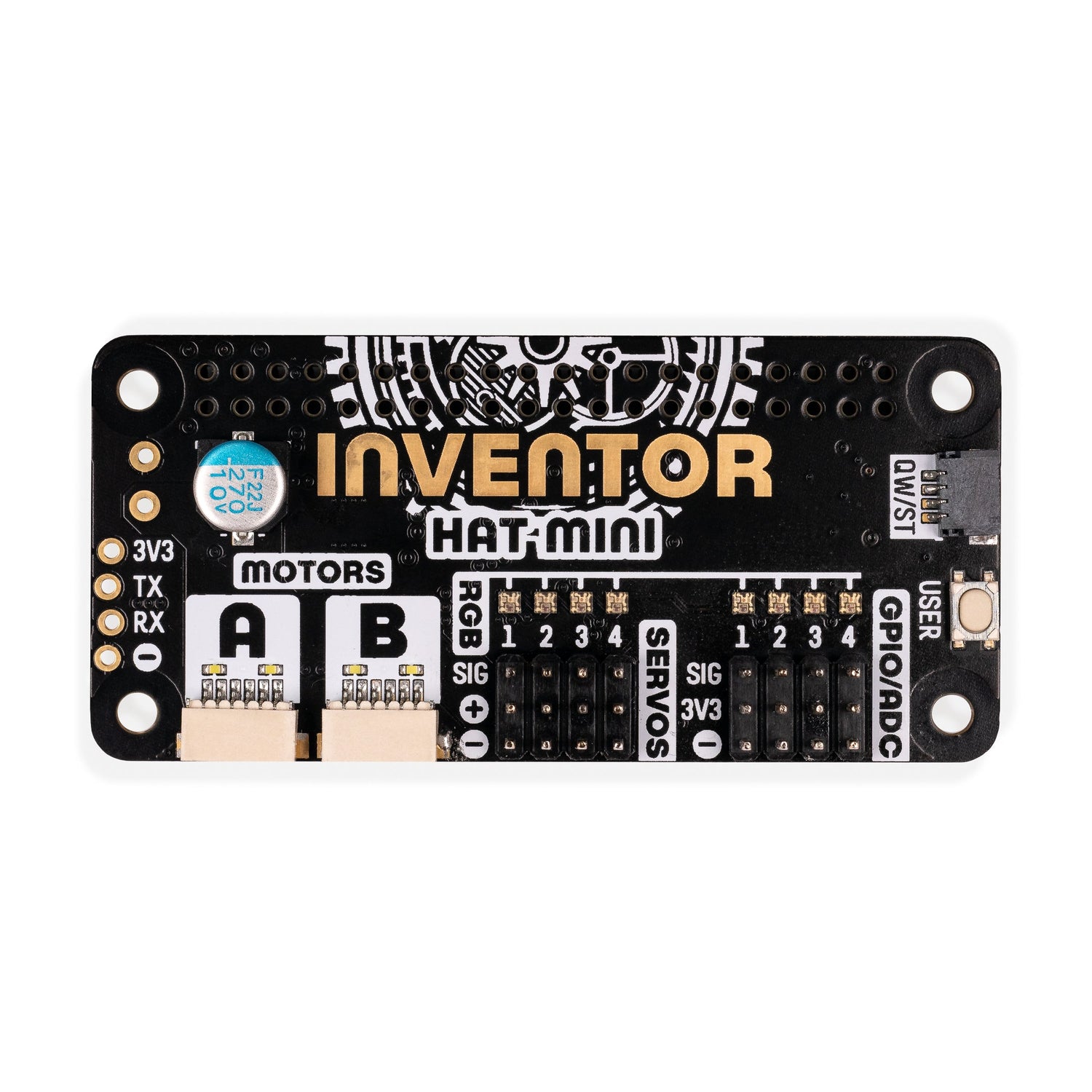 Invintor Inventor HAT Mini - Pimoroni Wholesale