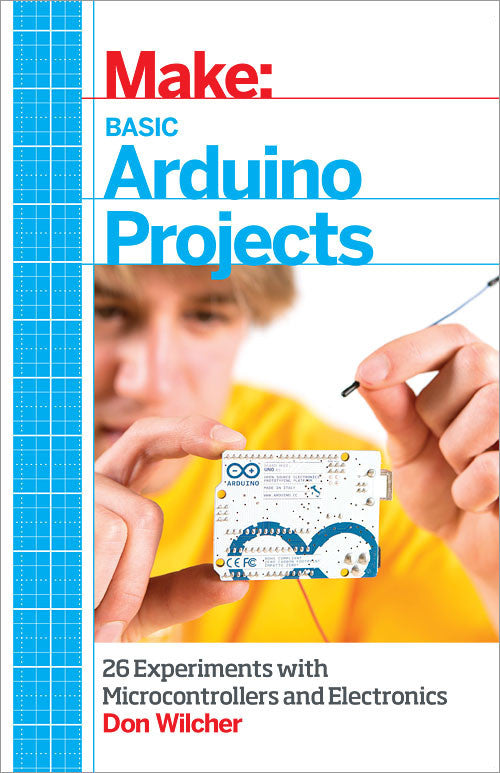 Arduino Basic Guide Book Make: Basic Arduino Projects - Pimoroni Wholesale