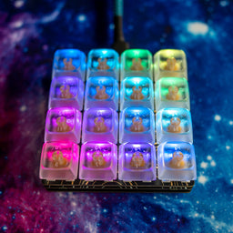 An image of NP Profile Keycaps for MX Mechanical Keyboard Switches (pack of 16)