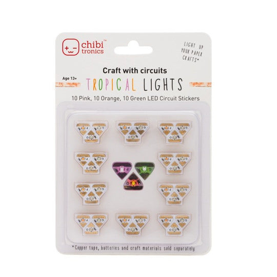 Circuit Stickers LED MegaPack (30 stickers) - Pimoroni